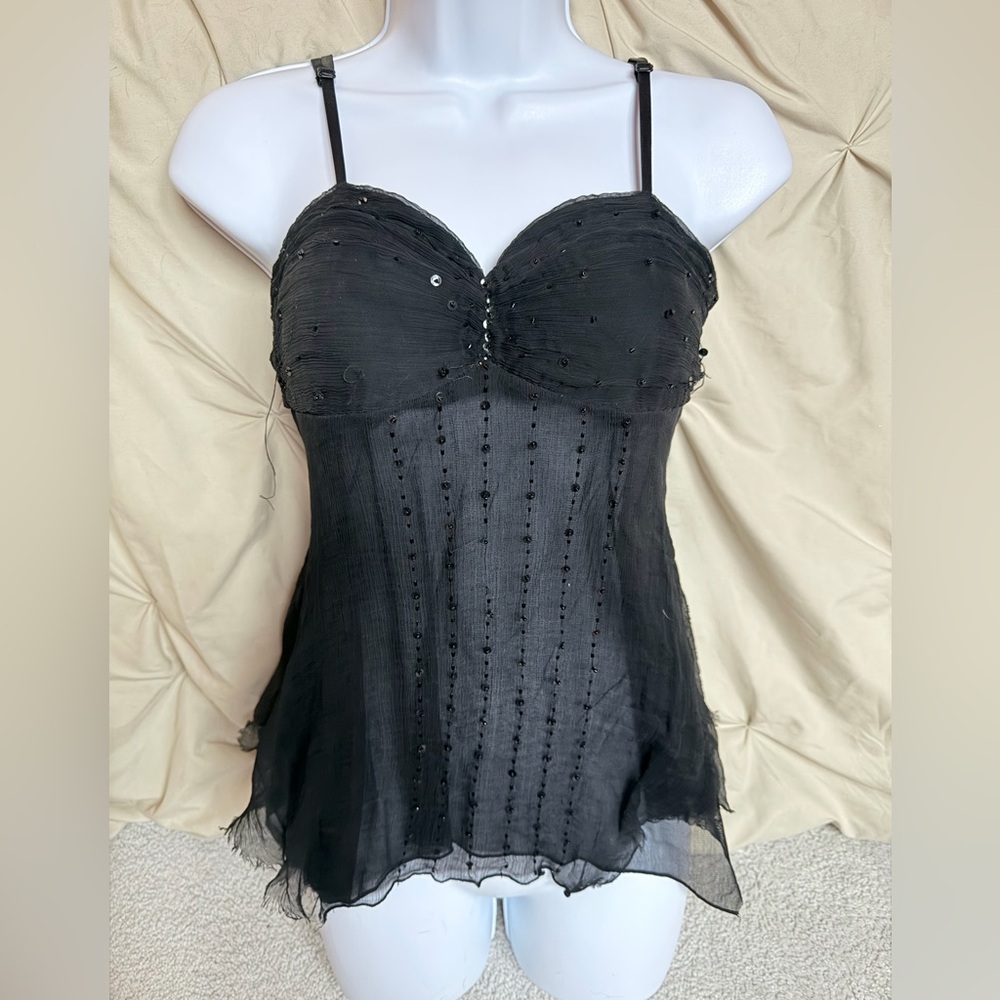Elegant Black Women's Top